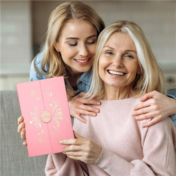 Pink Gold Birthday Guestbook Sign In Board Party Decoration Keepsake Display - Picture 7 of 8